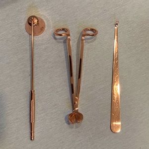 Candle Tool Set - Rose Gold